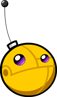 A standard, yellow sitekick